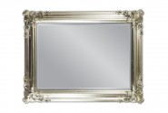 HELMER - 70X90CM BAROCKINSPIRERAD SILVER SPEGEL