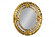ANASTASIA - 62X72CM OVAL DEKORATIV GULDSPEGEL