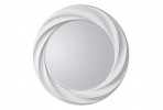 SVERRE - 80X80CM RUND VITLACKAD SPEGEL