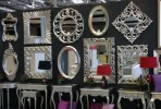 LOVIS - 100X100CM RUND SPEGEL I SILVER