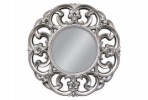 LOVIS - 100X100CM RUND SPEGEL I SILVER