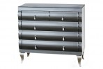 SIGGE - 100X86CM SIDEBOARD/SKÄNK I GRAFIT FASAD GLAS