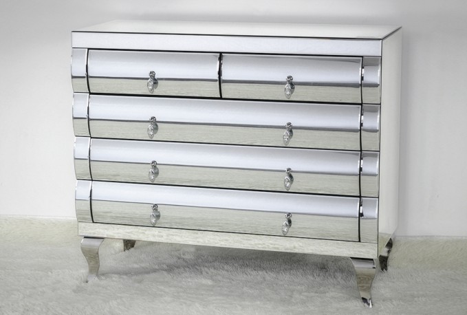 SIGGE - 100X86CM SIDEBOARD/SKÄNK I FASAD GLAS