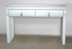SIGGE - 120X80CM SMINKBORD I VITT FASAD GLAS
