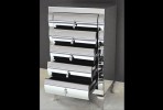 SIGGE - 55X100CM SIDEBOARD/SKÄNK I FASAD GLAS