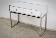 DINGO - 99X76CM SMINKBORD I VITT/SPEGELGLAS