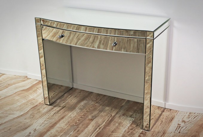 GARNA - 100X80CM SMINKBORD/SKÄNK I SPEGELGLAS