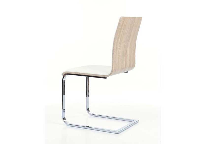 VIRKA - MODERN STOL I VIT/EK