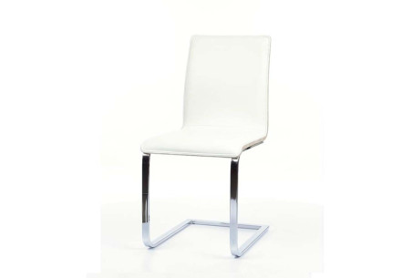 VIRKA - MODERN STOL I VIT/EK 2