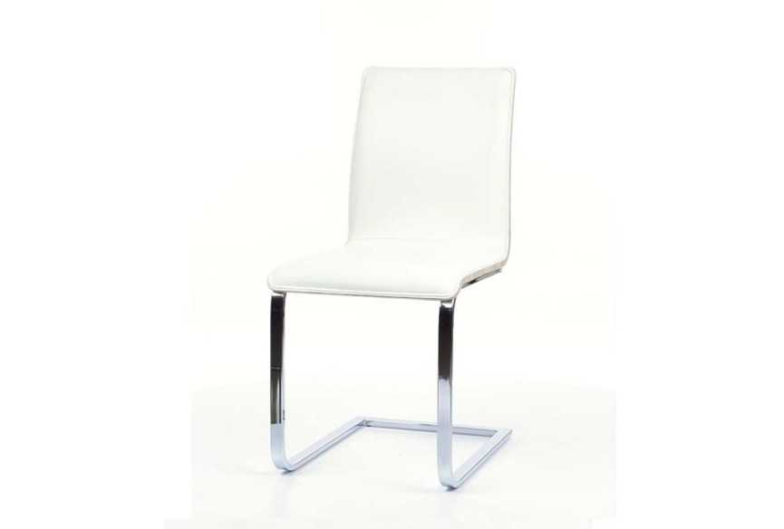 VIRKA - MODERN STOL I VIT/EK