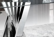 ANOUA - 240X120CM MATBORD I GLAS