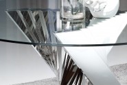 ANOUA - Ø150CM MATBORD I GLAS