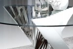 ANOUA - Ø150CM MATBORD I GLAS