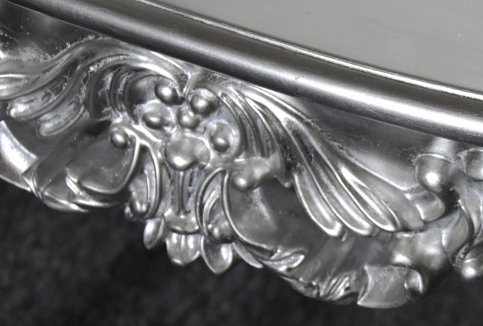 JAZMIN - 100CM SMINKBORD I SILVER