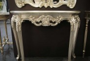 JAZMIN - 100CM SMINKBORD I SILVER