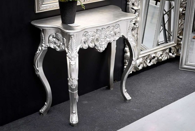 FIRENZE - 83CM SMINKBORD I SILVER