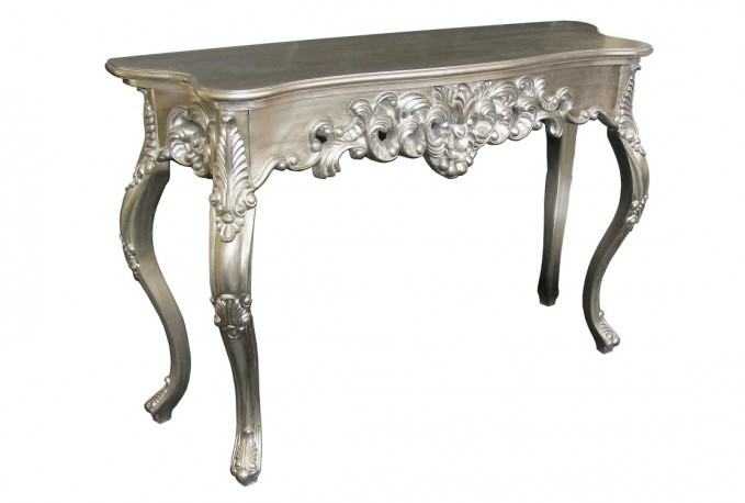 FIRENZE - 115CM SMINKBORD I SILVER