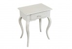 Commode 51x35x62 WHITE WIPED