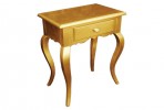 ALINO - 51X35CM SÄNGBORD I GULD
