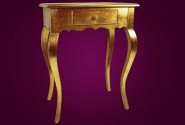 ALINO - 51X35CM SÄNGBORD I GULD