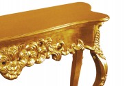 FIRENZE - 130CM SMINKBORD I GULD 