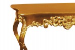 FIRENZE - 130CM SMINKBORD I GULD 