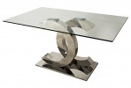 EIRA - 130CM SOFFBORD I TEMPERERAT GLAS