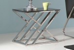 NOUN - 50X50CM SILVER/SVART SIDOBORD