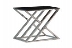 NOUN - 50X50CM SILVER/SVART SIDOBORD