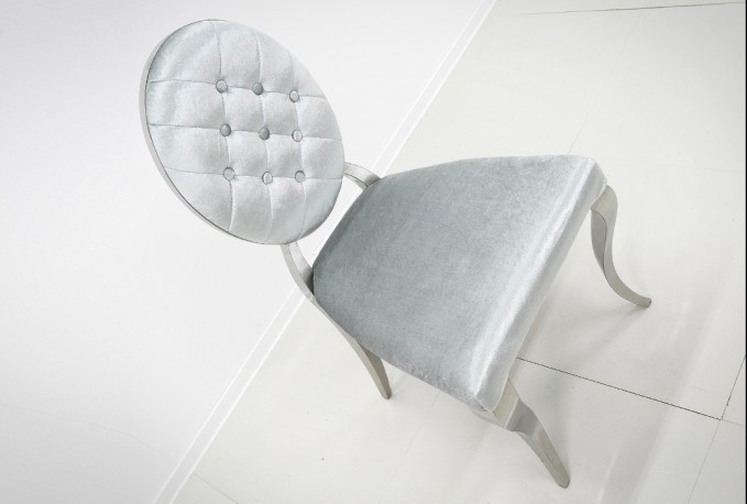 NEMY - SILVER/SILVER MATSTOL I VELOUR
