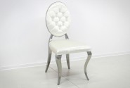 NEMY - SILVER/VIT MATSTOL I VELOUR