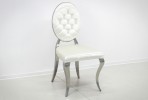 NEMY - SILVER/VIT MATSTOL I VELOUR