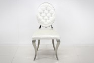 NEMY - SILVER/VIT MATSTOL I VELOUR