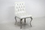 EVERLYN - SILVER/VIT MATSTOL I VELOUR