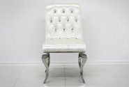 EVERLYN - SILVER/VIT MATSTOL I VELOUR