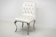 EVERLYN - SILVER/VIT MATSTOL I VELOUR