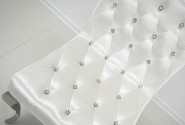EVERLYN - SILVER/VIT MATSTOL I VELOUR