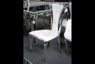 HELIN - SILVER/SILVER MATSTOL I VELOUR