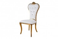 FLORA - GULD/BEIGE MATSTOL I VELOUR
