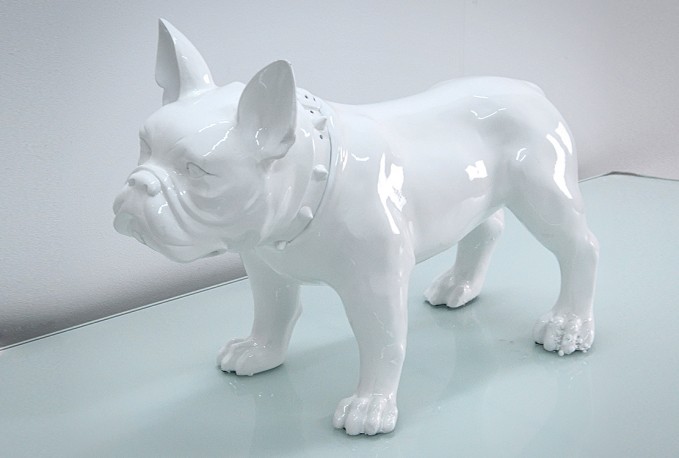 KIARA - PRYDNADSHUND BULLDOG I VITT