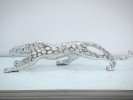 EMELINA - 30CM PRYDNADS GEPARD I SILVER