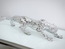 EMELINA - 30CM PRYDNADS GEPARD I SILVER