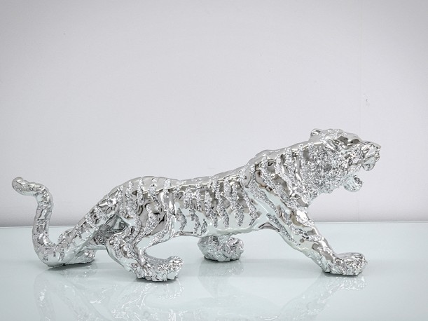 CÉCILE - 77CM PRYDNADSTIGER I SILVER