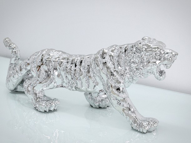CÉCILE - 77CM PRYDNADSTIGER I SILVER
