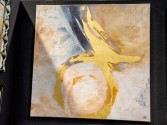 AMARANT - 120X120CM TAVLA GULDDETALJER