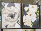 AVENA - 90X120CM TAVLA VITA BLOMMOR