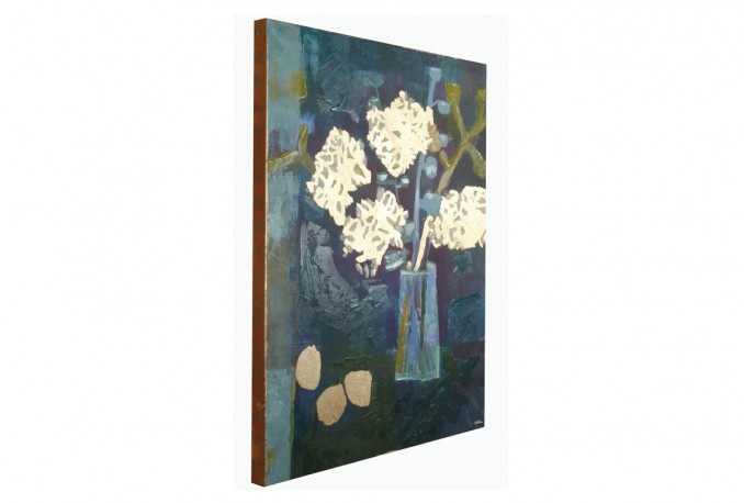 AXAN - 75X100CM TAVLA BLOMBUKETT