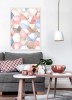 ELLINORA - 104X144CM PASTELL HEXAGON TAVLA