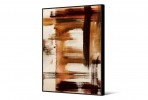 AGON - 82X122CM ABSTRAKT TAVLA I BEIGE OCH BRUNT