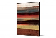 IMELDA - 82X122CM ABSTRAKT TAVLA MED LINJER